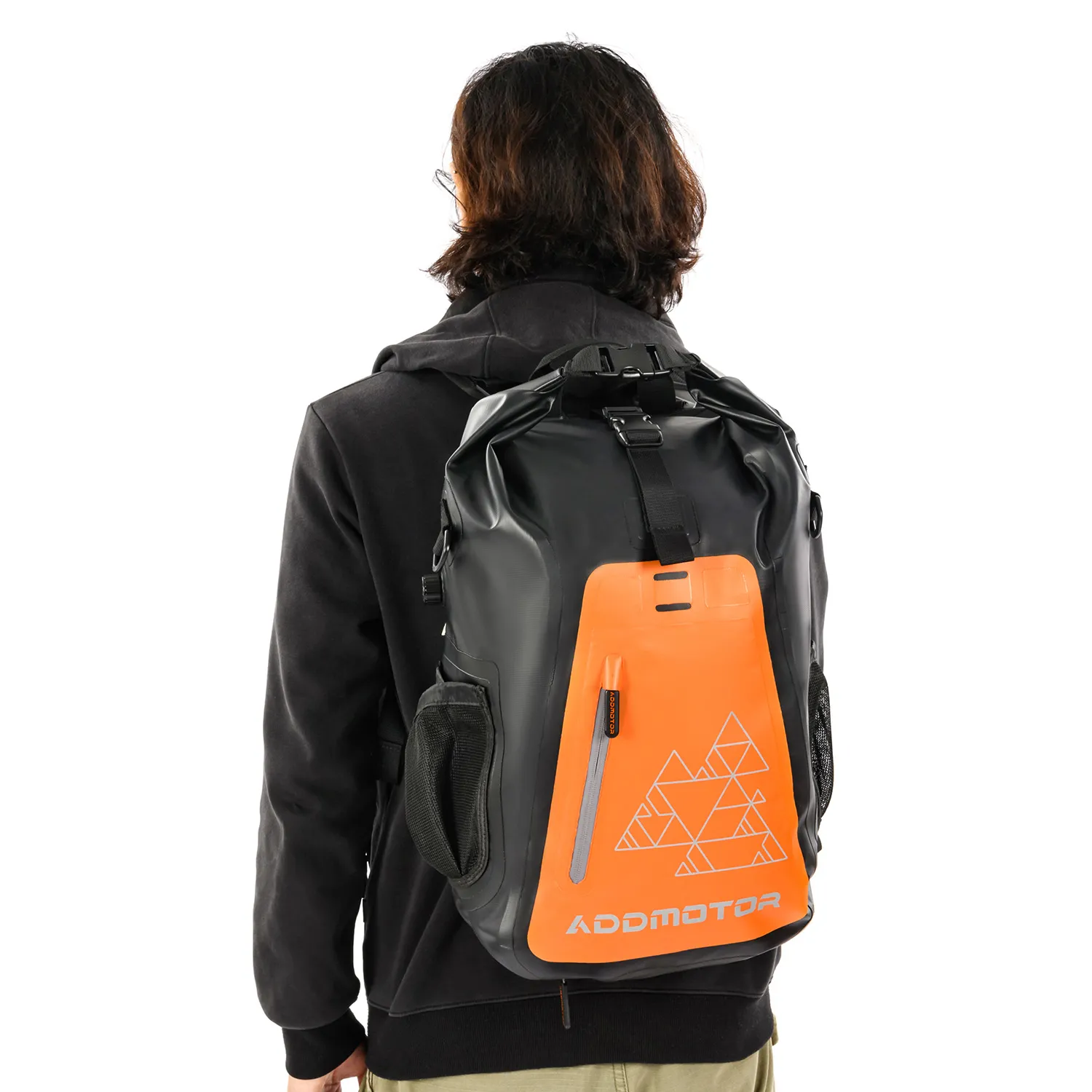 Bicycle backpacks designed for different purposes, compatible with the rear racks of ALL Addmotor electric bikes.
